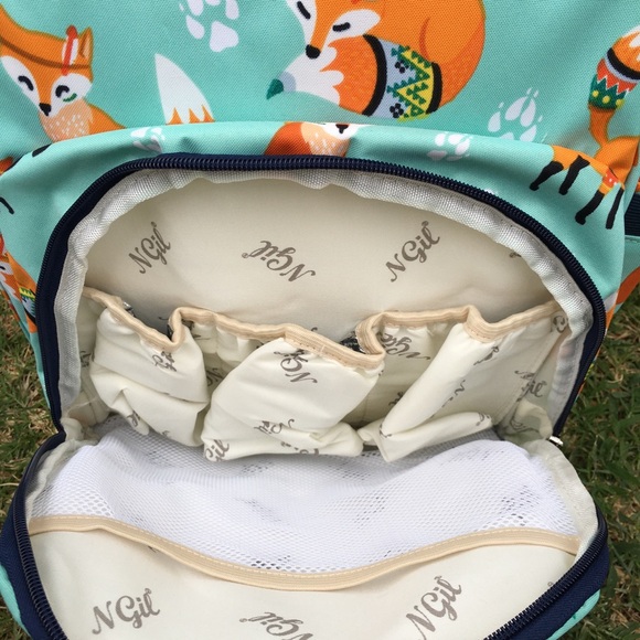Fox Backpack Diaper Bag - Picture 5 of 6